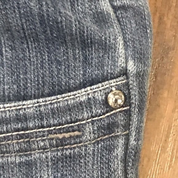 Motherhood Maternity Bootcut Dark Wash Jeans sz M - Picture 6 of 6